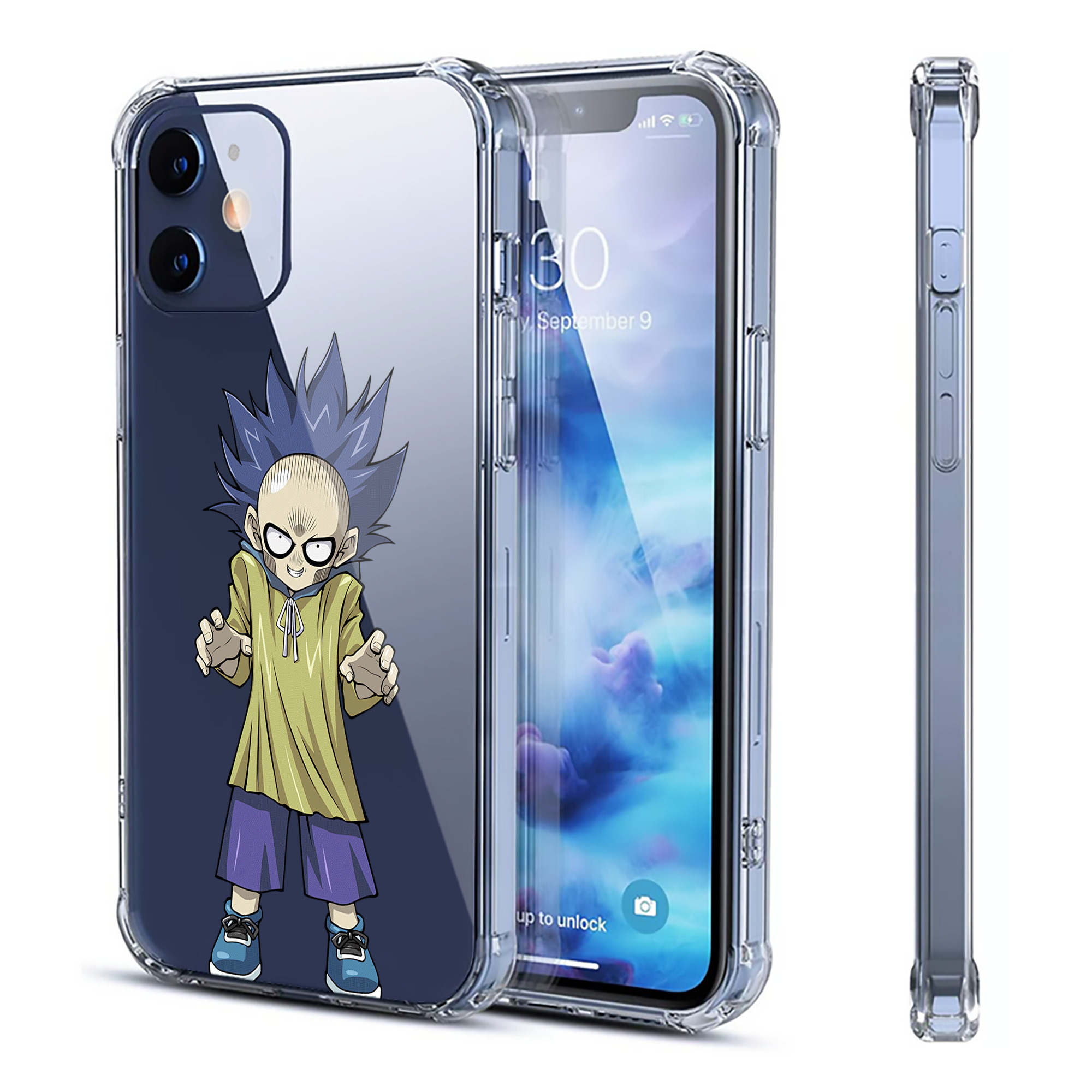 （画像用） 遊☆戯☆王 Yu-Gi-Oh! 【iPhone 12シリーズ対応】透明スマホケース（クリアソフトケース）